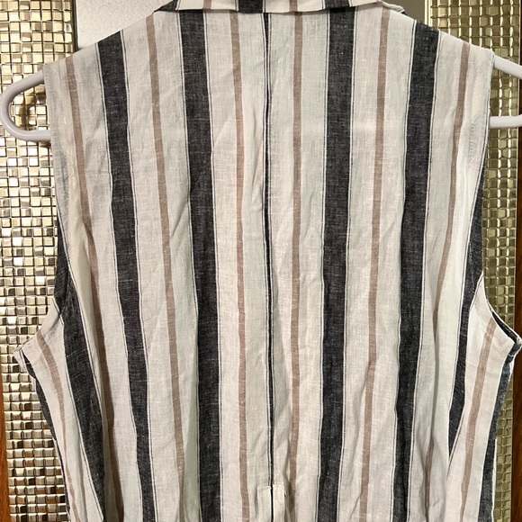 KAREN SCOTT STRIPED MAXI DRESS… XS… 19” PI TO PIT… 56” LONG… NEW WITH TAGS - Picture 6 of 11
